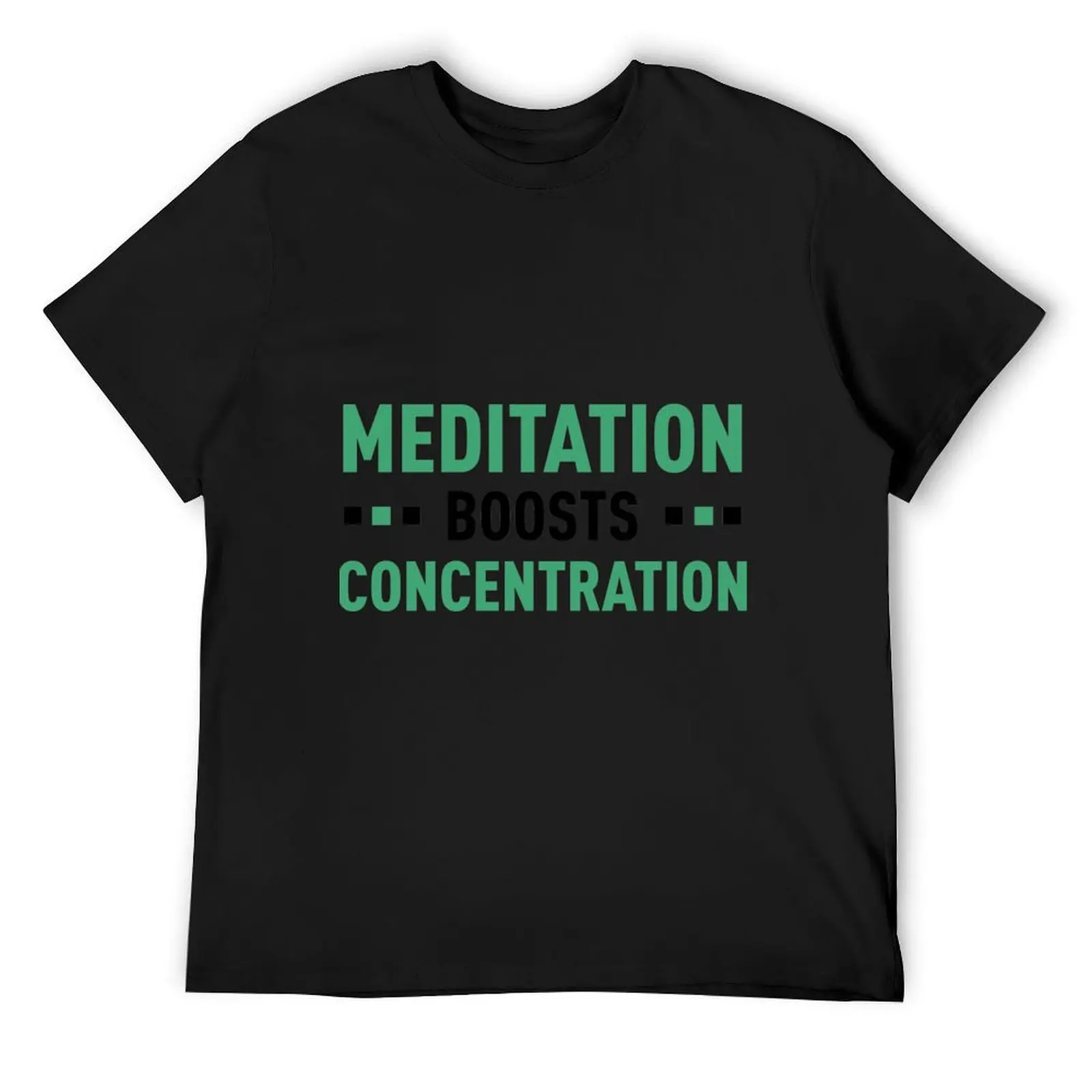 Meditation Boosts Conce T-Shirt vintage anime shirt anime t shirts mens clothes