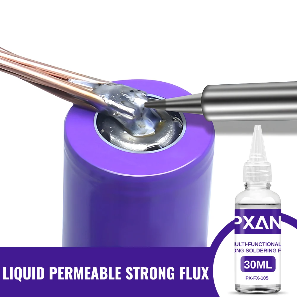 تدفق سائل، بدون تنظيف، بطارية، ستانلس ستيل، نحاس، حديد، نيكل، صفائح مجلفنة ومعادن أخرى، تدفق متعدد الوظائف #4