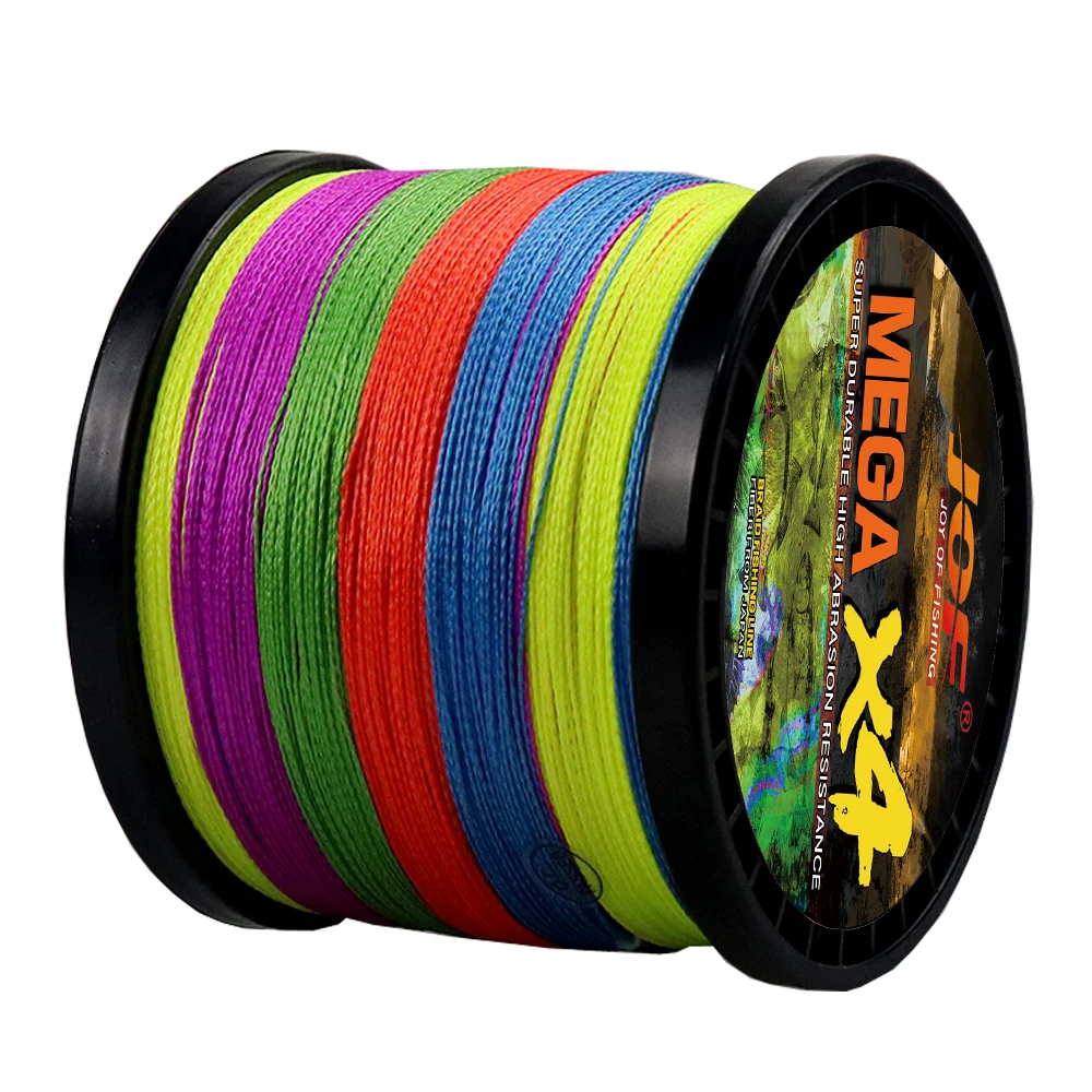 JOF Multifilament Braided Fishing Line X16/X4 300m Drag 10-200LB Wear-resistant for Fresh/Saltwater Fishing Accessories Pesca