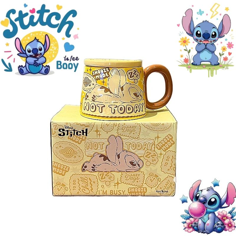 

Милая кружка с героями мультфильмов Диснея, креативная мужская и женская чашка для домашнего офиса, молочного сока, кофе, аниме, периферийные устройства, праздничные подарки