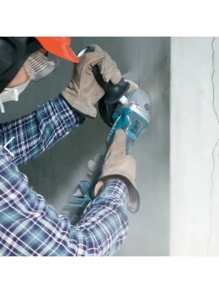 Makita DGA404 18V 6.0Ah 125mm borstelloze lithiumbatterij haakse slijper oplaadbare snijmachine multifunctionele alles-in-één B - afbeelding 2
