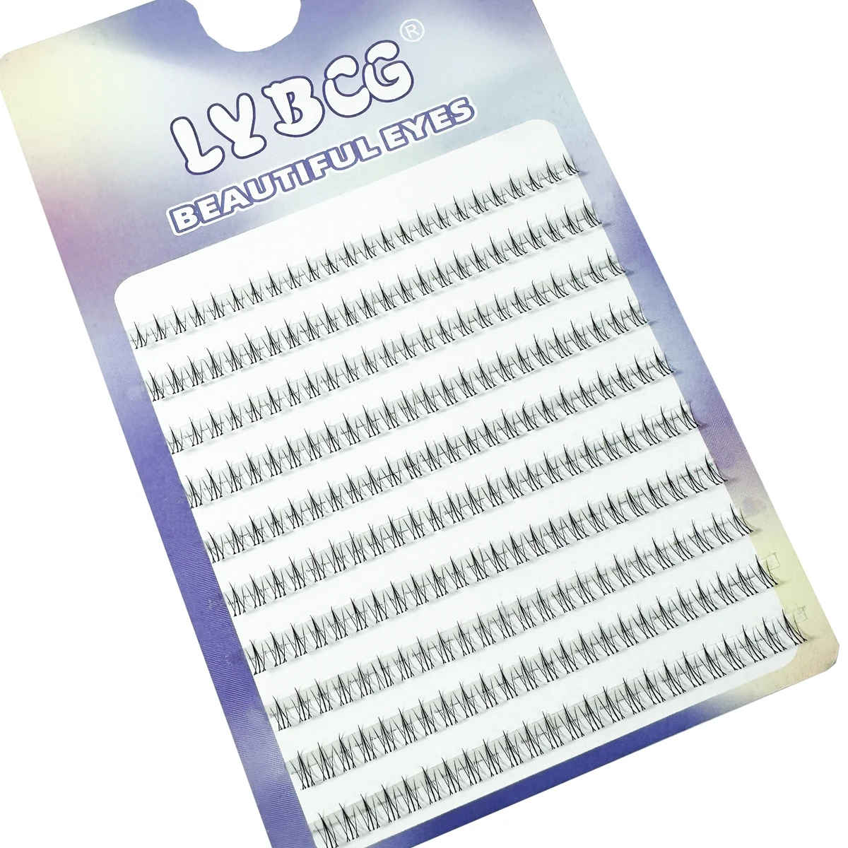 10 rangées sous Extension de cils cils personnels maquillage professionnel greffage de grappes individuelles faux cils faux cils