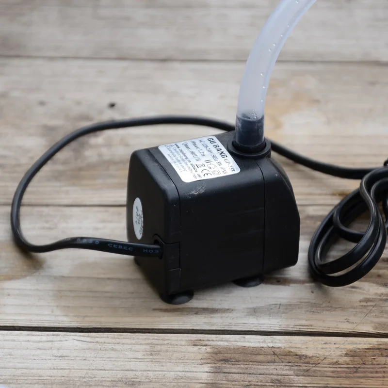 

Бесшумный энергосберегающий мини-насос для аквариума, погружной насос для пруда/аквариума, 3 Вт, 8 Вт, 6 Вт