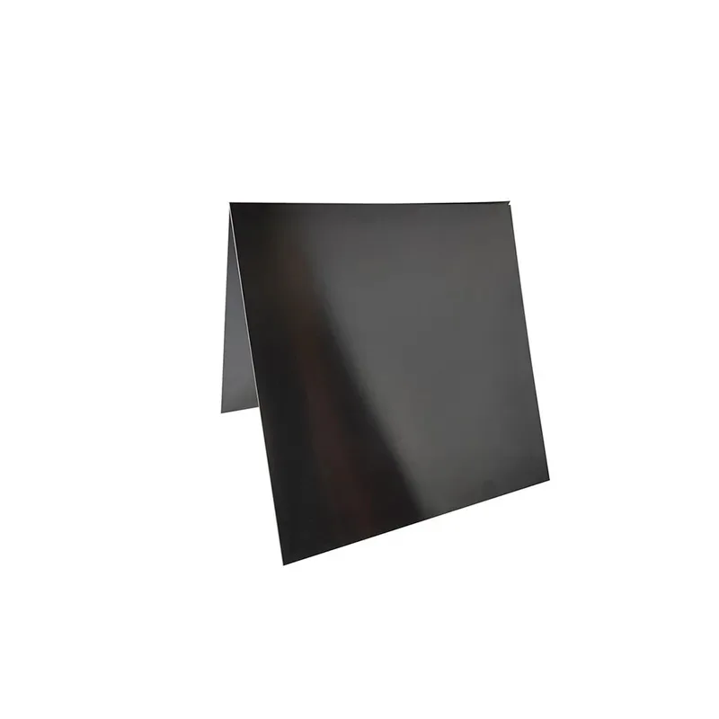 

Decorative Black Anodized Aluminum Plate 5052 Alloy Sheet 0.5mm 1mm 1.5mm 2mm Thick 100x100 to 300x300mm Precision Flat Plate