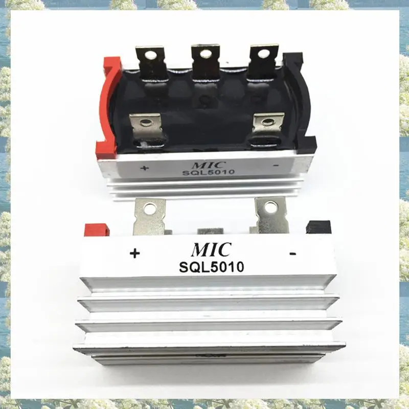 3x módulo retificador de ponte trifásica SQL50A 1000v SQL50-10