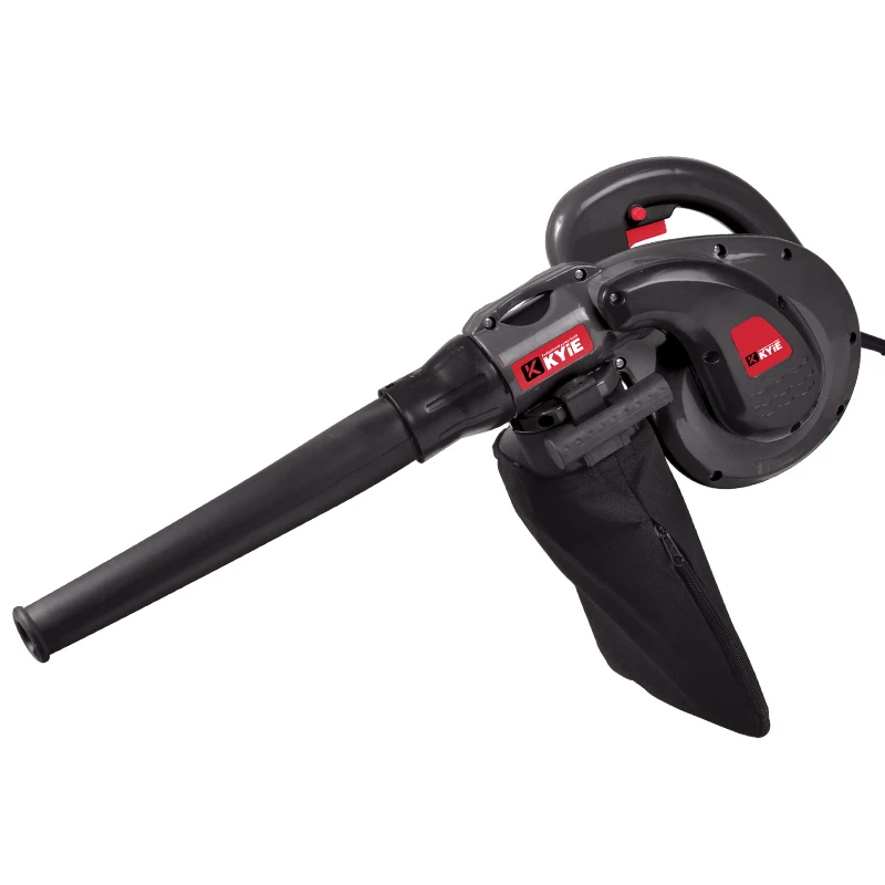 800w電動リーフブロワー、コード式diyガーデンマルチャー、バックパック式掃除機付き、雪や落ち葉、パティオや庭仕事用