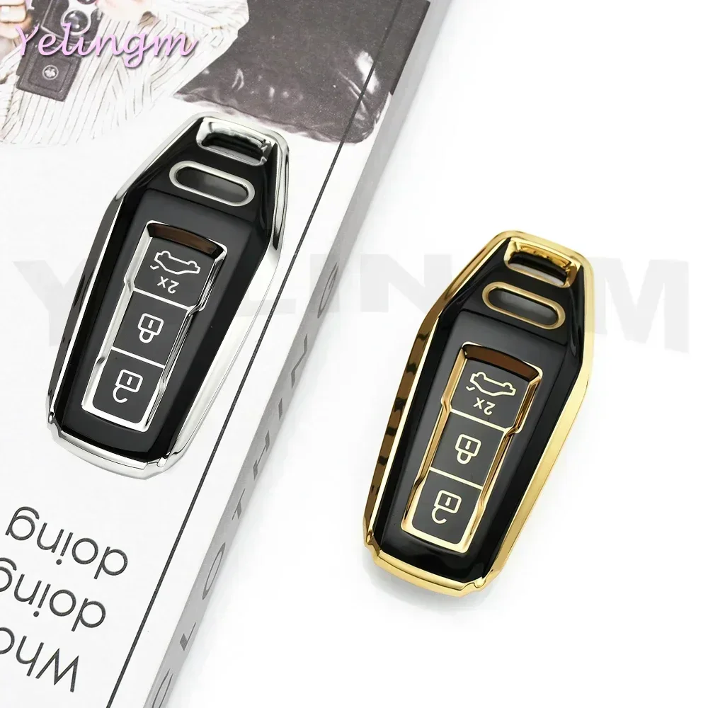 부드러운 TPU 자동차 리모컨 키 케이스 키체인 아우디 Q6L E-트론 A5L 2026 아우디 A3 A5L Q6 A6L Q5 2025 자동차 액세서리 커버 폴딩키 홀더