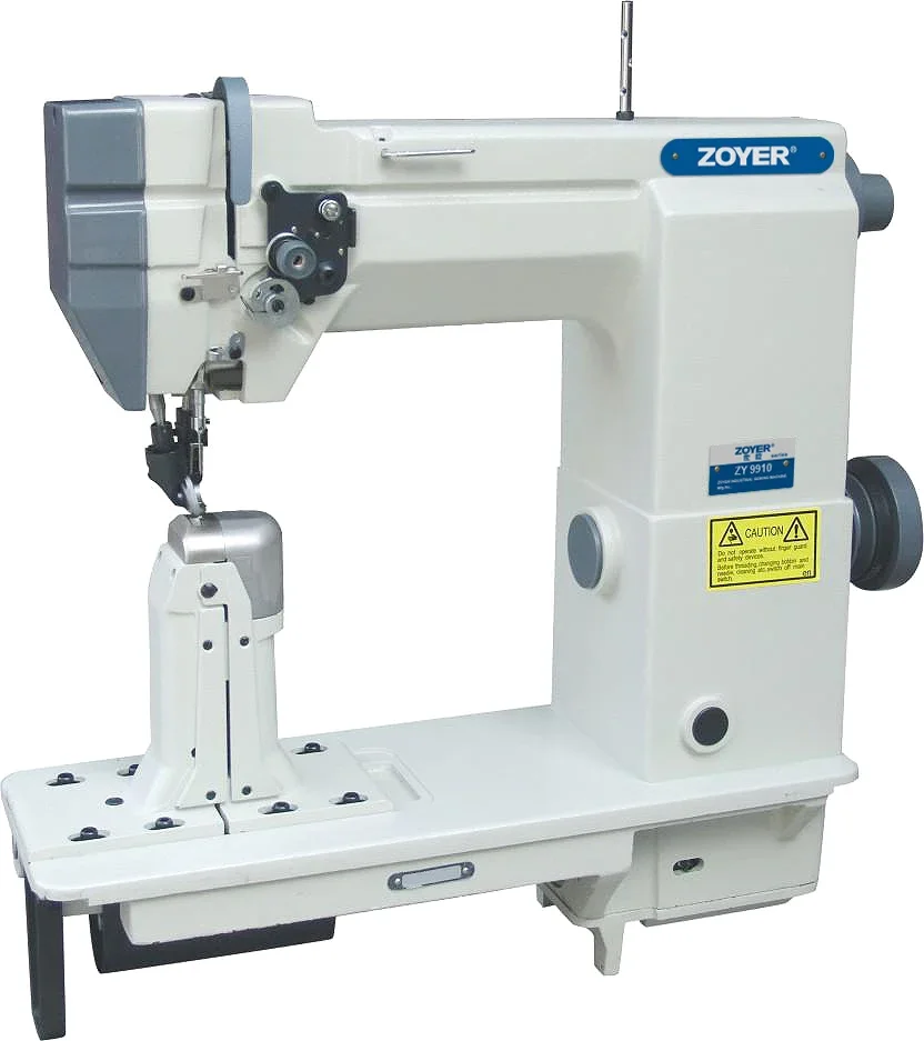 

ZY9910 Zoyer heavy duty shoe sewing machine Single-needle post bed leather production machinery automatic shoe cover machine