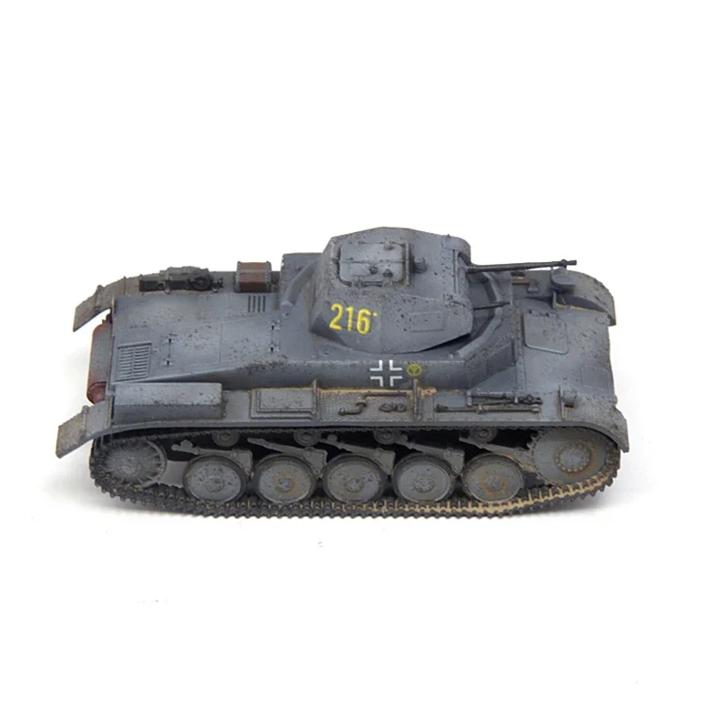 Adult Gift Toys Display 1:72 Scale PVC Plastic CP0080 German Tank No.2 C-Type 216 Model Militarized Combat Track Type Classic