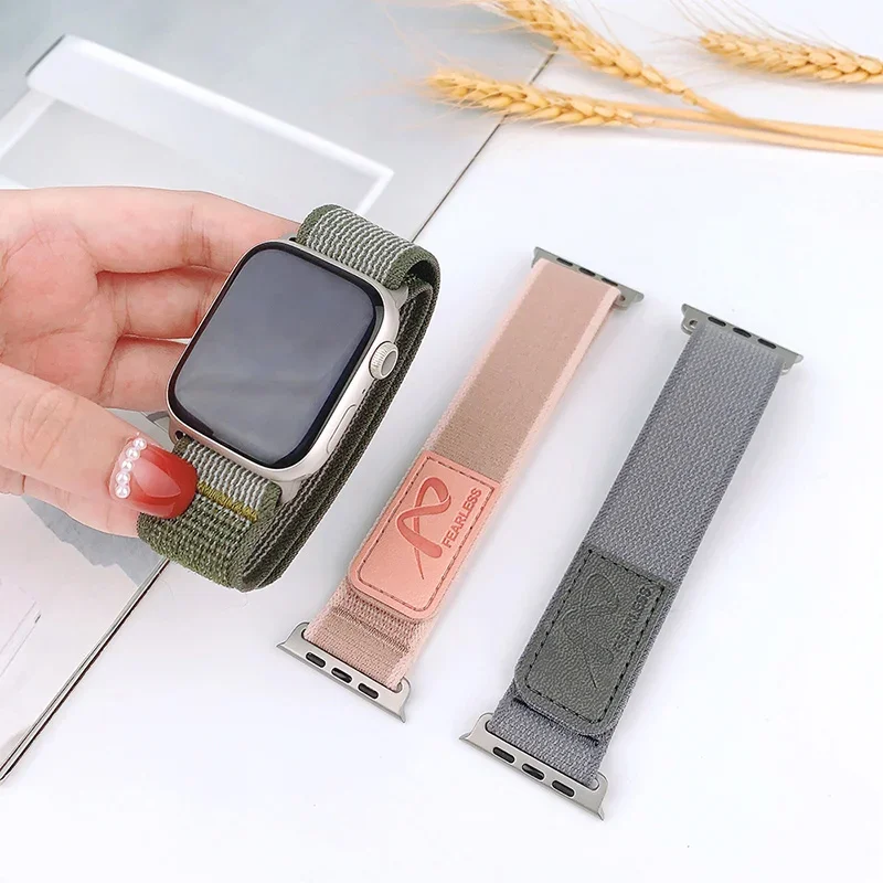 Trail Loop Strap For Apple Watch Bracelet 44mm 45mm 49mm 42mm 41mm 42mm 46mm Band correa for iwatch series ultra 10 9 8 7 6 5 SE