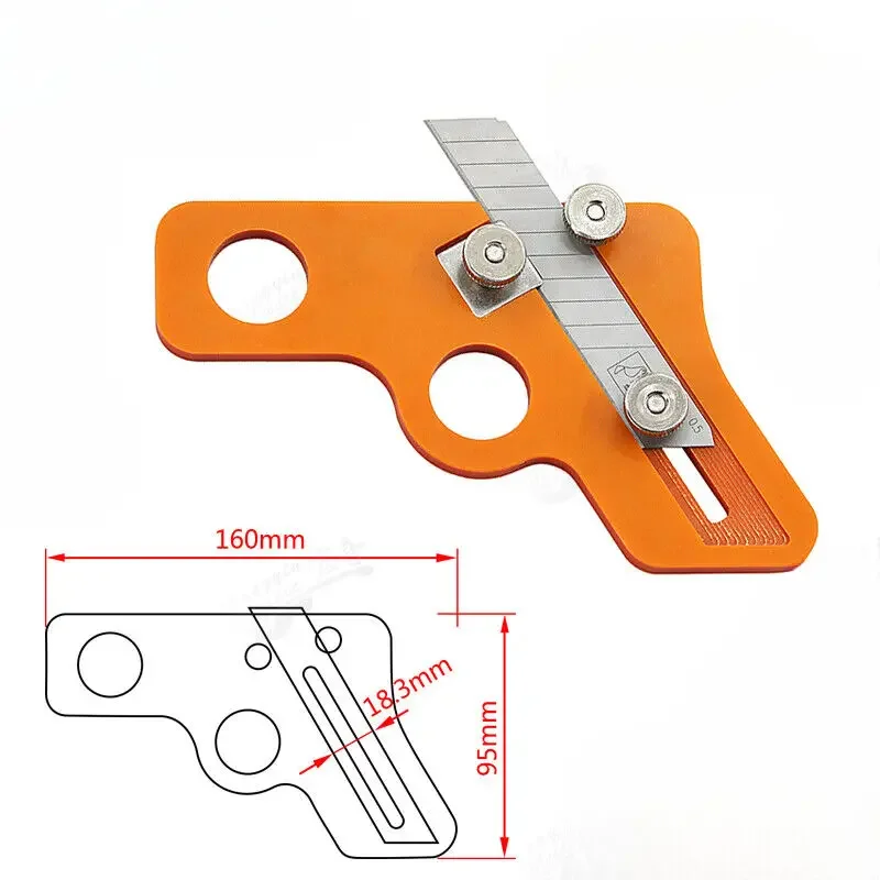 Guitar Hand Tool Scraper Glue Board Scraper Glue Trimmer Edge Banding Scraper