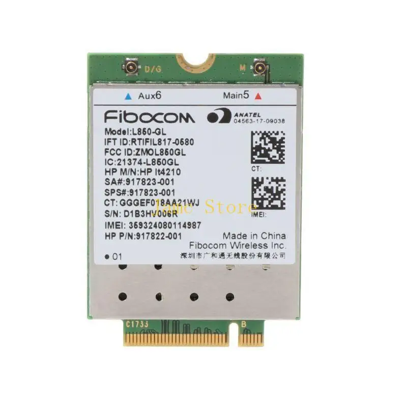 Fibocom L850-GL Card 4G LTE WWAN Card Module,Dedicated 4G LTE Module for HP EliteBook 840 G5/X360 G3 for HP ProBook