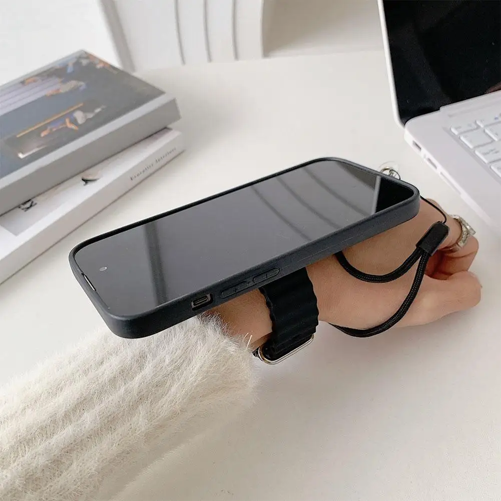 Magnetic Wrist Mobile Phone Holder Frees Your Hands Portable Suitable For Apple Watch Strap Holder Universal Hiking Outdoor S3K8