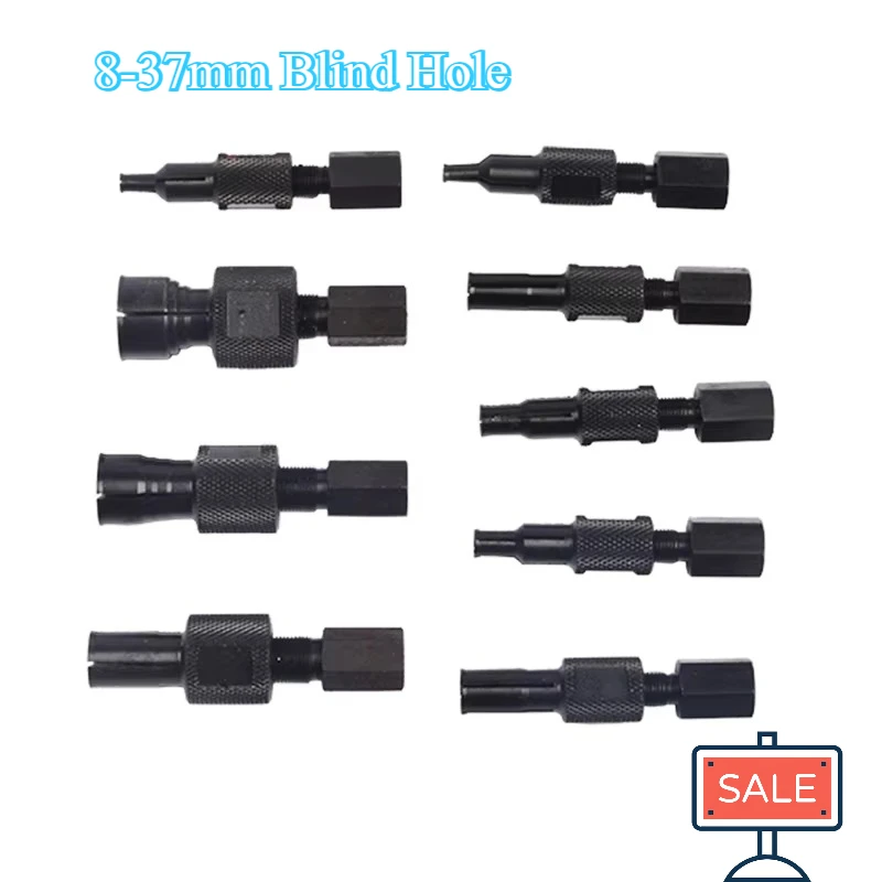 8-37mm Blind Hole Bearing Puller Disassembly Steel Collet Inner Bearing Puller Sturdy Extractor Automative Tools for Motorcycle
