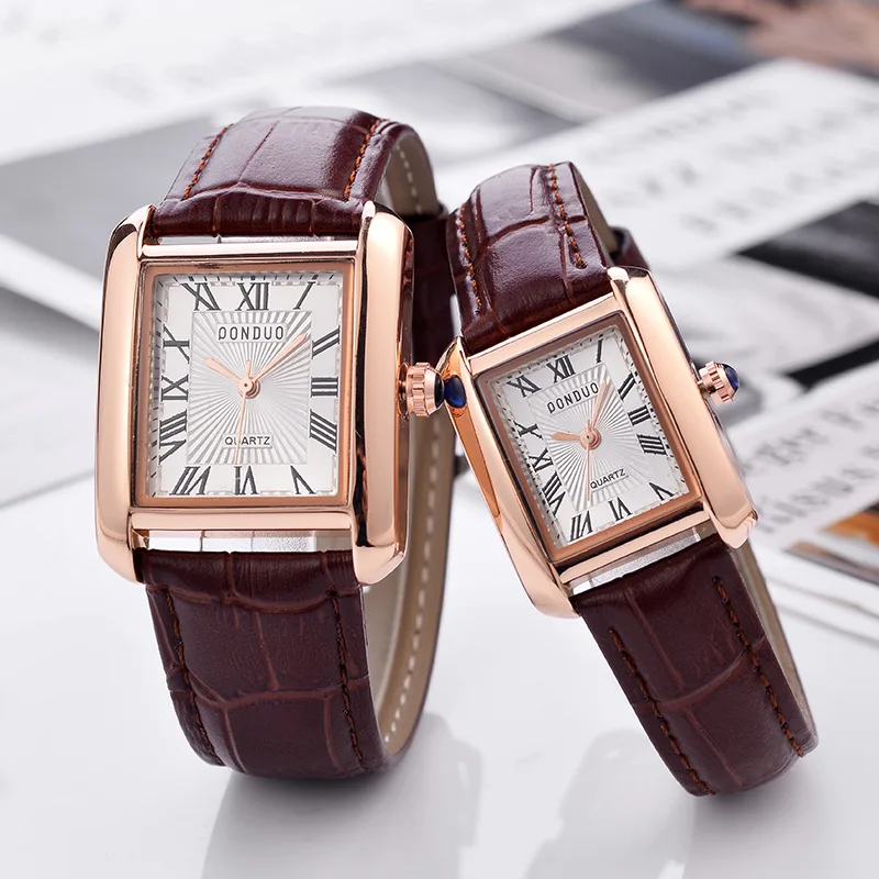 Couple Watch Korean Fashion Watch Simple Business Waterproof Men's Quartz Watch