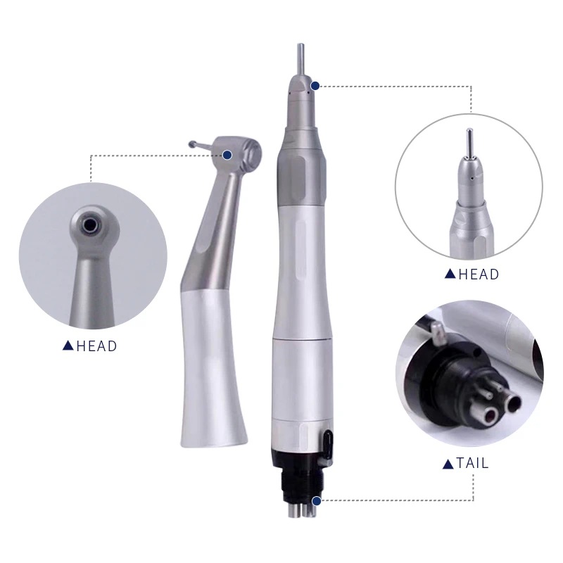 den tal FX  Slow Speed den tal Handpiece with external water spray E-type  FX kit lowspeed  Updated version handpiece