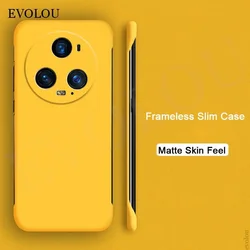Magic 5 Frameless Slim Skin Matte Cover Case for Honor Magic 5 Pro 5 Lite Magic 6 Pro 4 Lite 5G 7Pro Hard ShockProof Back Cover