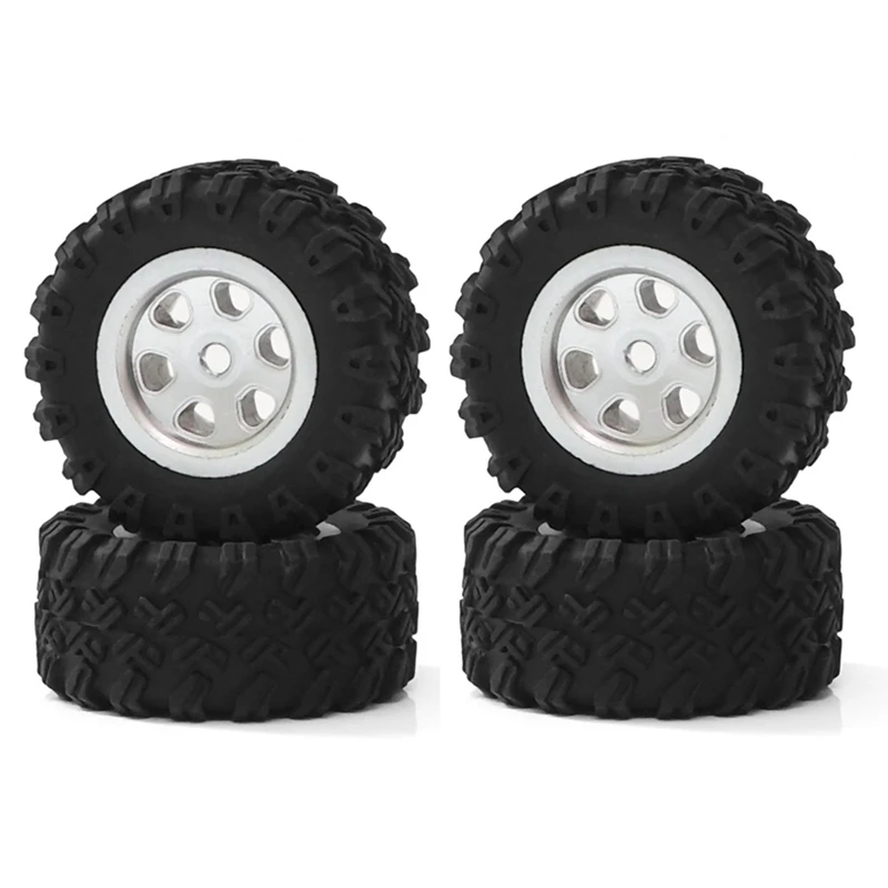 4Pcs RC Car Wheel Tire Tyre For SG 2801 SG2801 1/28 RC Crawler Car Spare Parts Accessories