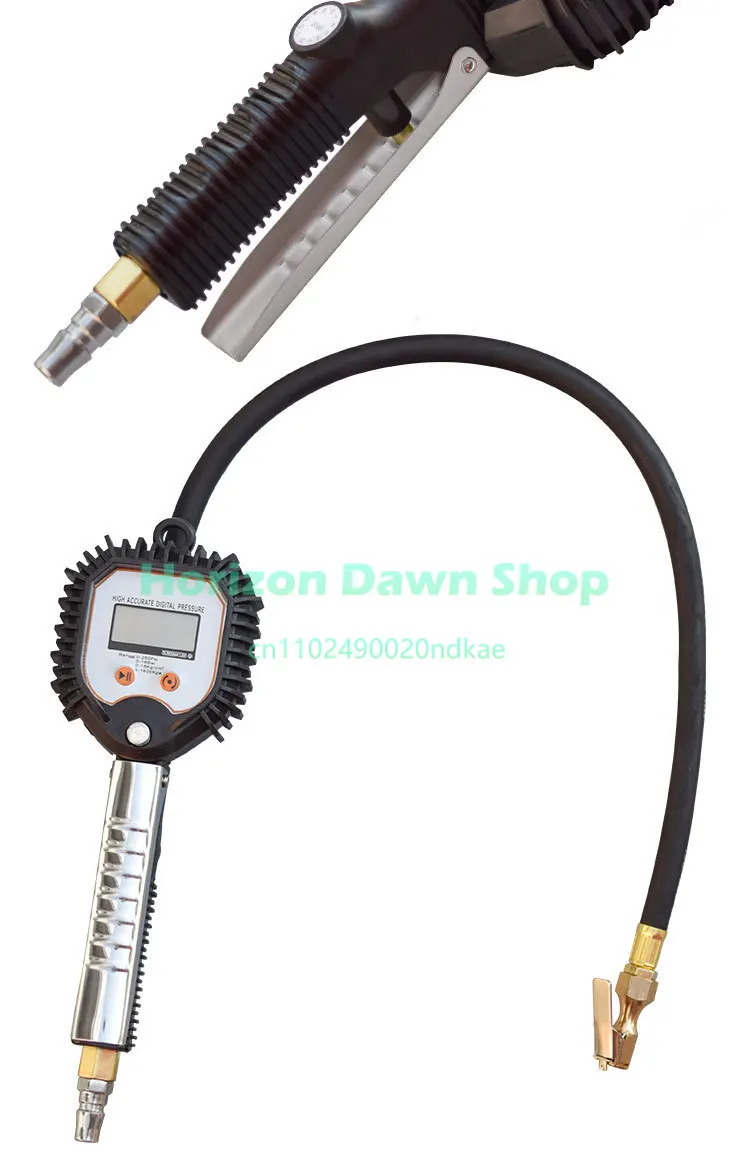 Digital tire pressure gauge air pressure high-precision inflatable car tire inflation gauge air rod