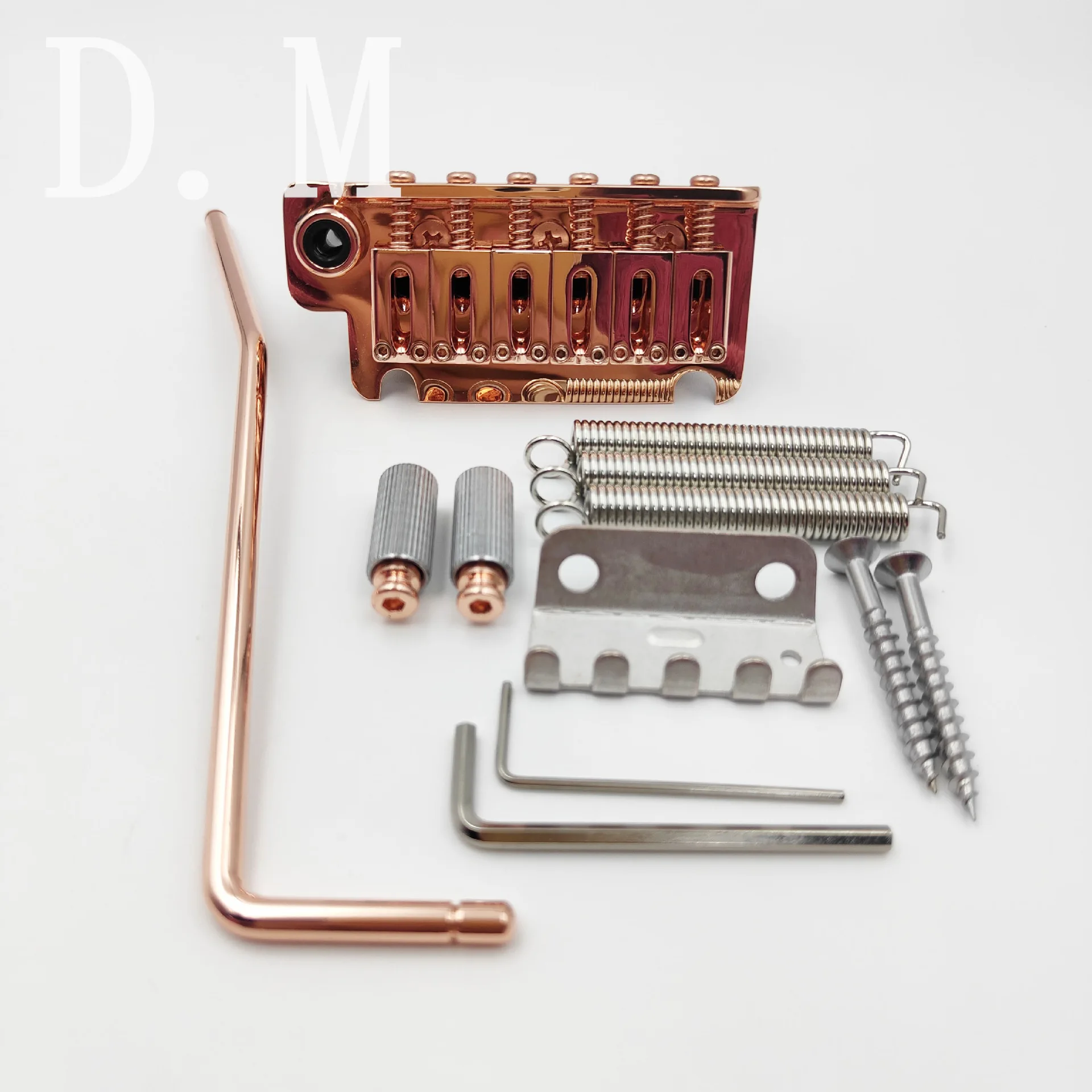 

6-series ST electric guitar small double rocking bridge flat head saddle bridge vibrato bridge two-point drawstring board