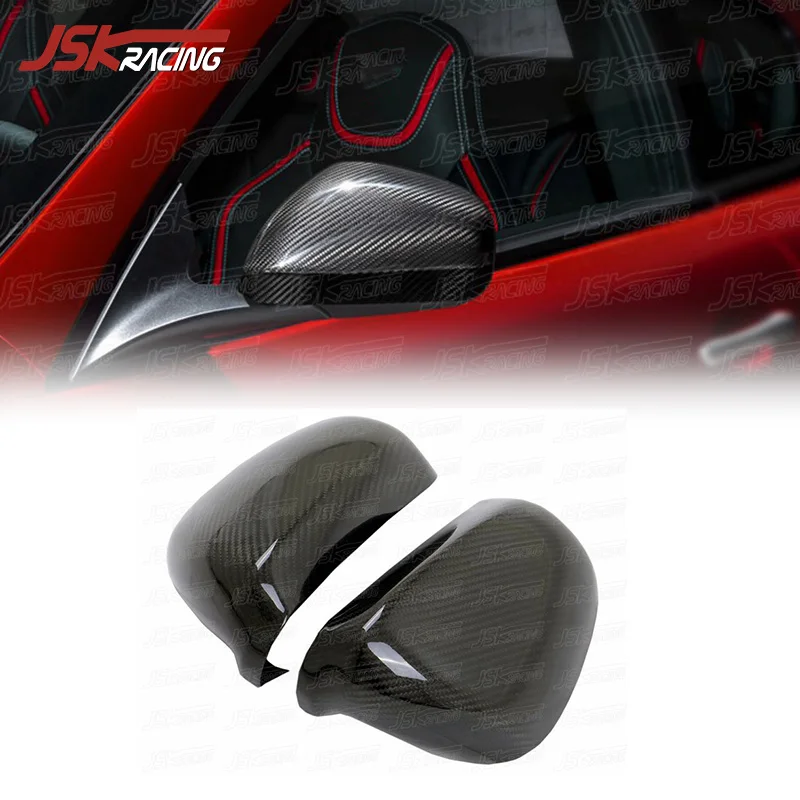 

Dry Carbon Fiber Mirror Cover Side Mirrors For 2007-2015 Maserati Granturismo GT GTS GC MC SPORT LINE