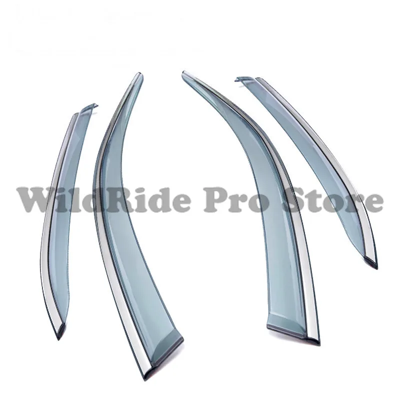 

1 set Window Visor for MAZDA 6 2003-2011 Vent Sun Shade Rain Guard Door Visor Black Silver Rain Shield