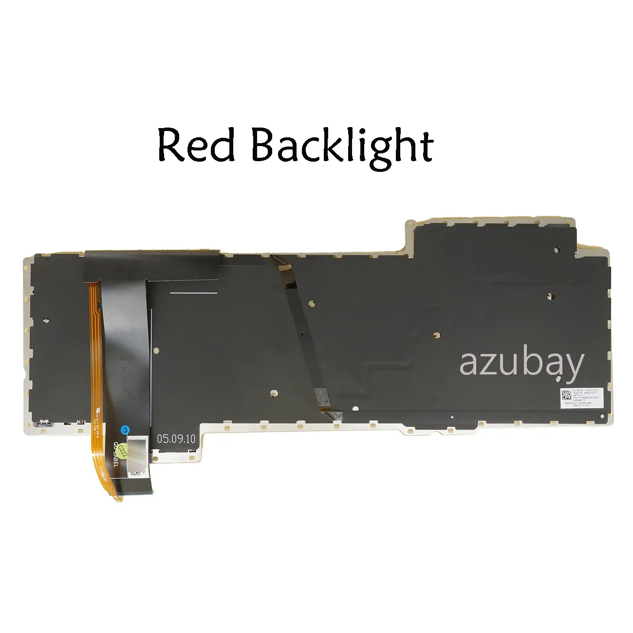 Belgian AZERTY Red Backlit Keyboard For Asus G752V G752VL G752VT G752VY G752VW G752VS GFX72V GFX72VL GFX72VS GFX72VT GFX72VY