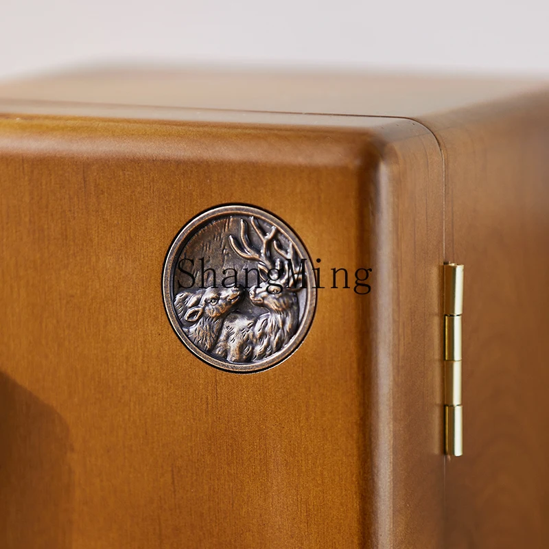 FG advanced solid wood multi-layer large-capacity jewelry box desktop bedroom dresser bracelet ring jewelry storage box