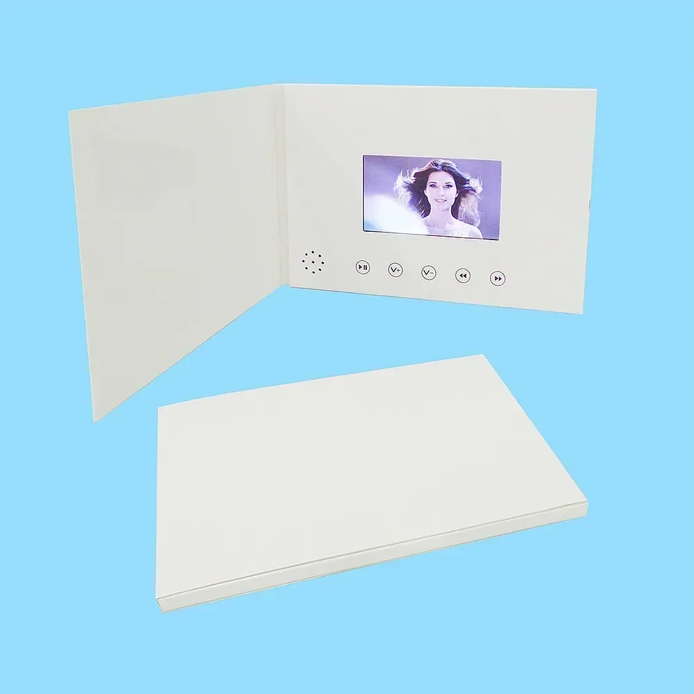 

Excellent Best Seller First Free Shipping 4.3Inch Mp4 Player Video Brochure Cards For Presentations Digital Advertising Screen G
