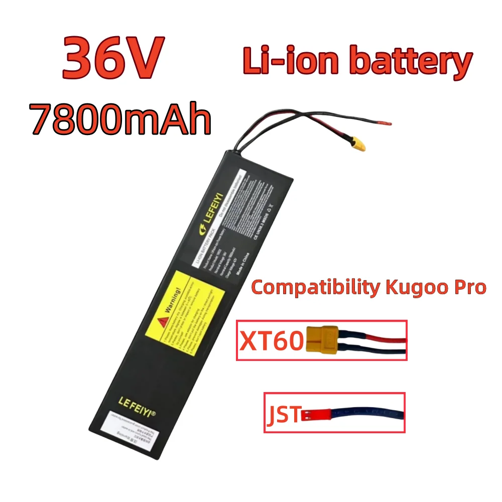 36V 7.8Ah 100% oryginalny akumulator do skutera elektrycznego KugooS1, S2, S3/S3 Pro 10S3P