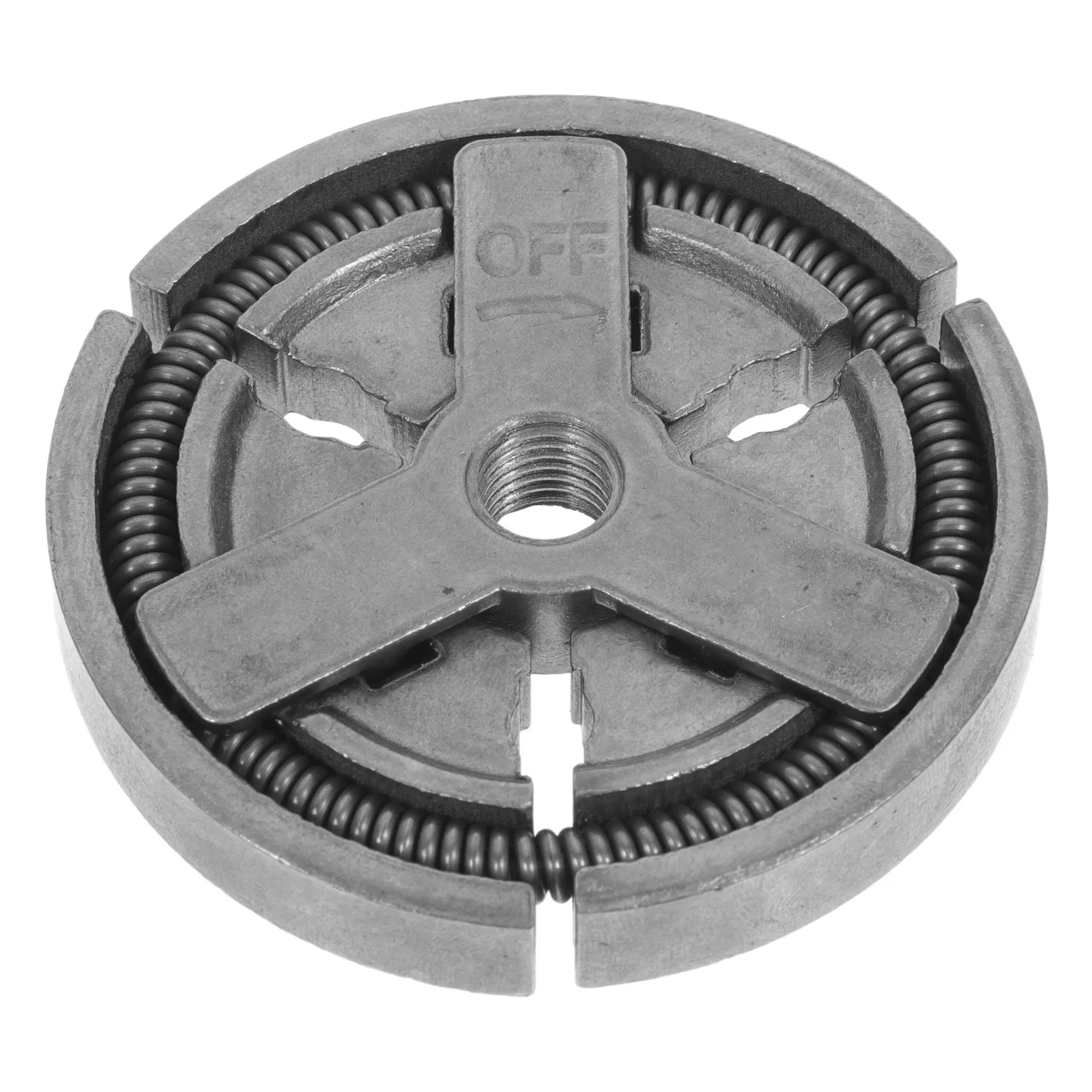 Steel Chainsaw Clutch Assembly Replacement Heavy Duty Reverse Thread Compatible with Chinese Chainsaws Chainsaw Accessories