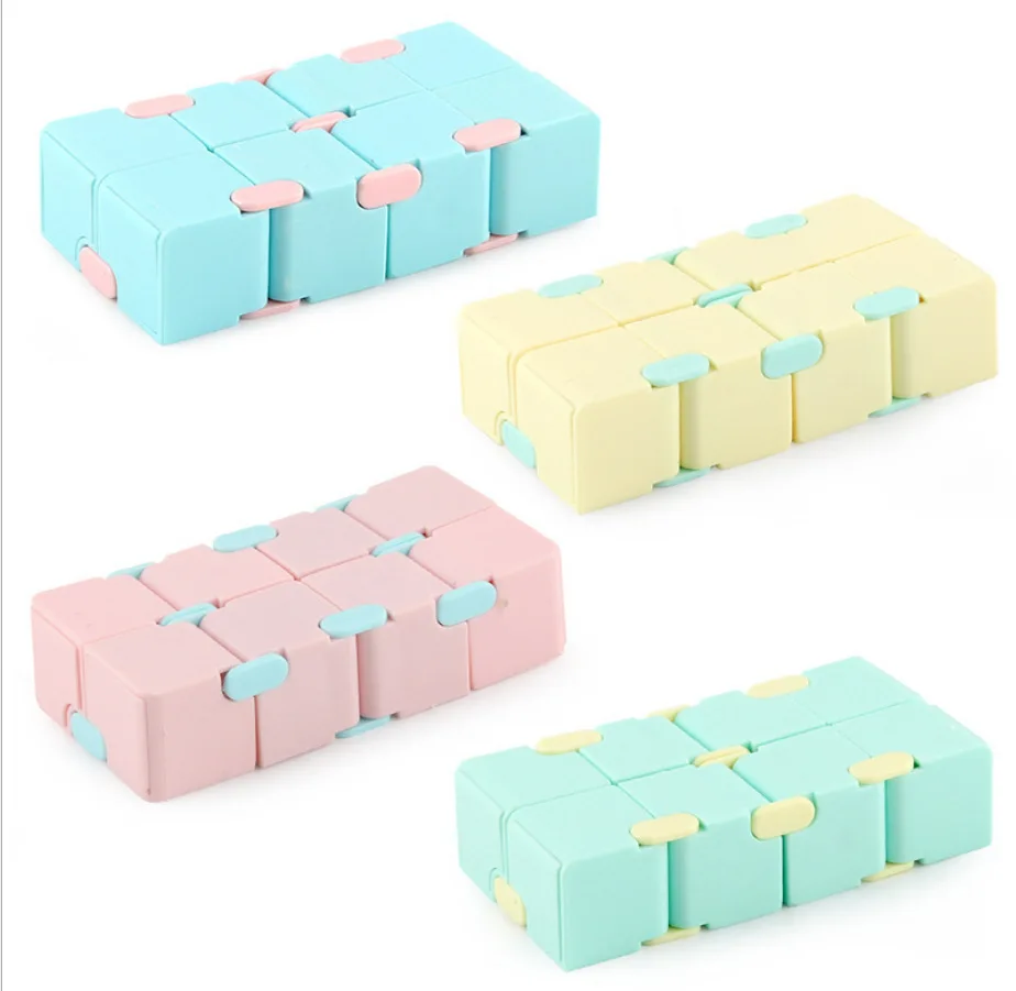NEUER Puzzle-Würfel Langlebiges Exquisites Entspannungsspielzeug Infinity Magic Cube für Erwachsene Fidget Toys Antistress Angstlösendes Schreibtischspielzeug – Detail 1