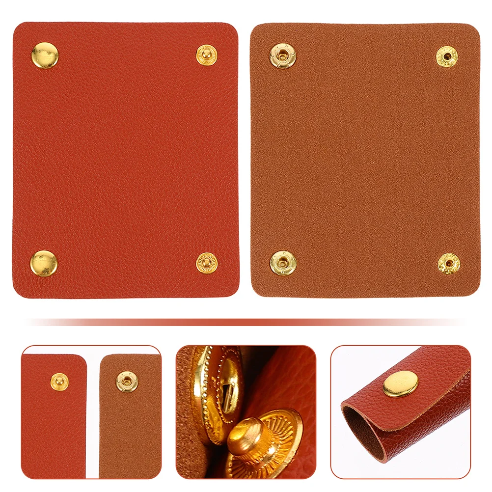 

4Pcs Bag Handle Protector PU Hand Protective Cover Grocery Duffel Shopping Carrier Light PU Handle Cover