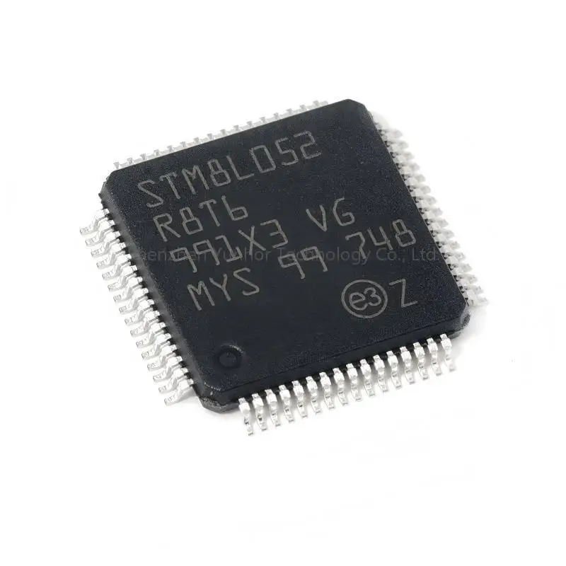 2pcs STM8L052R8T6 LQFP64 STM8L052R8T6 Rectifier Easy to Install For PCB Design integrated circuit