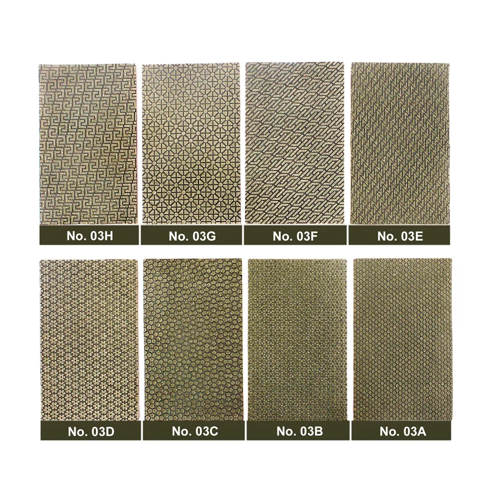 Diamond Polishing Sheet Electroplated Sandpaper 90*55mm Polishing Pads For Glass Stone Ceramic Tile Dry Wet Grinding Sand Paper