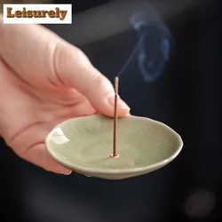 Imitation Song Small Stick Incense Holder Creative Celadon Aromatherapy Furnace Home Indoor Agarwood Sandalwood Incense Burner