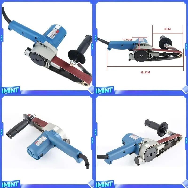 

Oem Low Moq Electric Belt Disc Sanding Polishing Machine for Metal Buffing