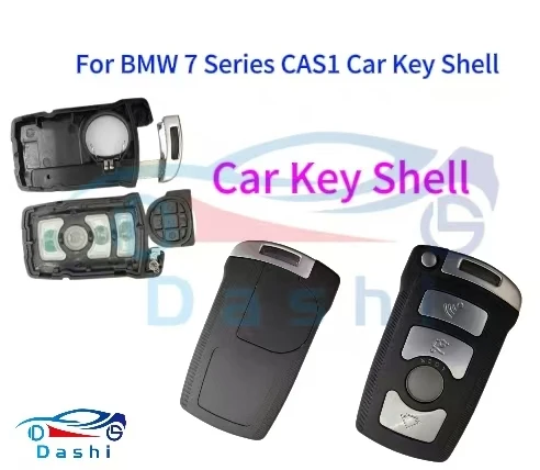 

da shi Car Remote Key For BMW 7 Series E65 E66 E67 E68 745i 745Li 750i CAS1 System Auto Smart Keyless Shell Case Replacement