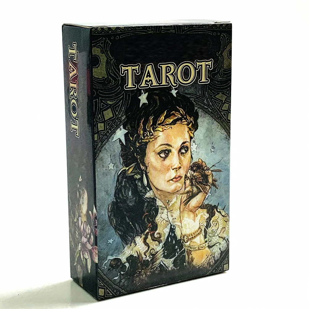New Tarot Cards A 78 Deck Oracle English Visions Divination Edition Borad Playing Games Party Card Games For Family and Friends