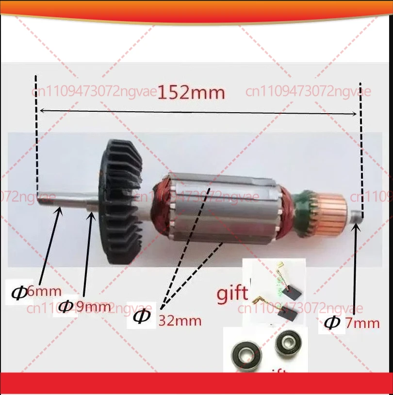For Makita 9553HB 9553HN 9554NB 9553HN 9555HN 9553NB 9555NB rotor power tool accessories