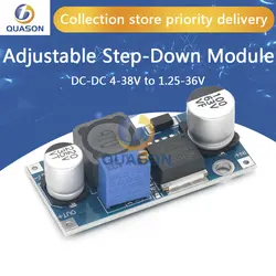 LM2596HVS LM2596HV DC-DC Adjustable Step Down Buck Converter Power Module 4.5-50V to 3-35V