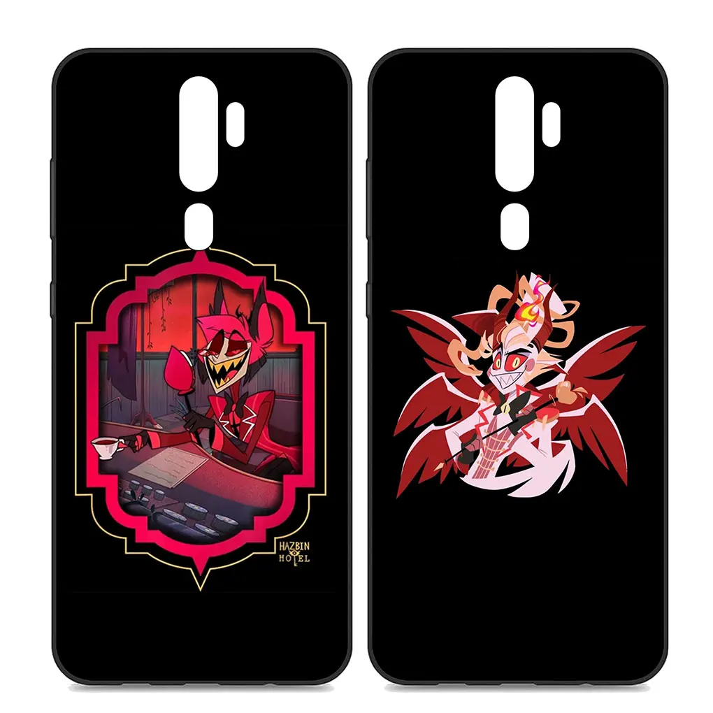 Angel Dust H-Hazbins Hotels Charile Anime Phone for Samsung Galaxy S24 S23 Fe Ultra Plus A55 A35 A24 A25 A15 A05 M55 M15 Case