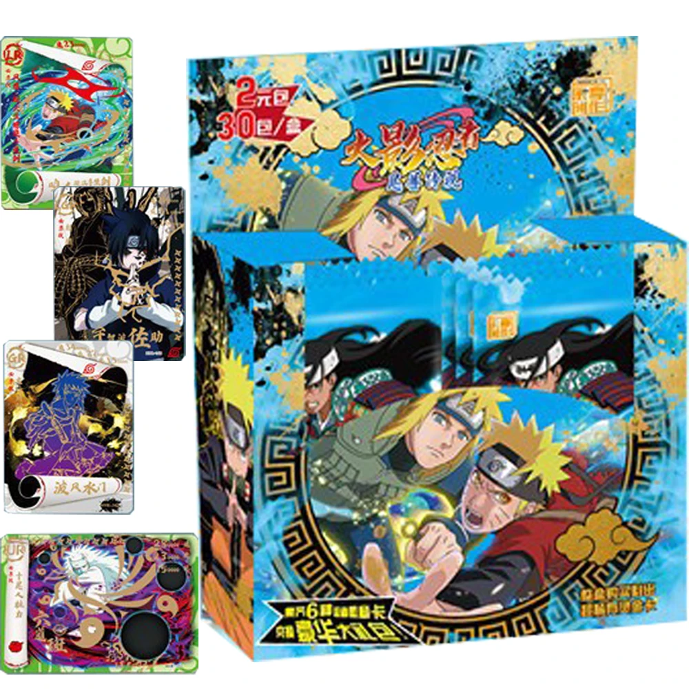 

NARUTO Collection Card For Children Kato Dan Tsunade Sarutobi Hiruzen Popular Action Anime Limited Game Card Family Table Toys