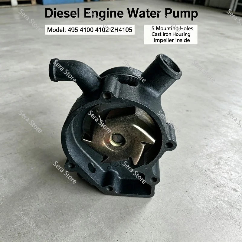 4100 Series Diesel Engine K4100D K4100ZD Complete Unit 30KW 40KW Diesel Generator Set Water Cooling Diesel Water Pump Assembly