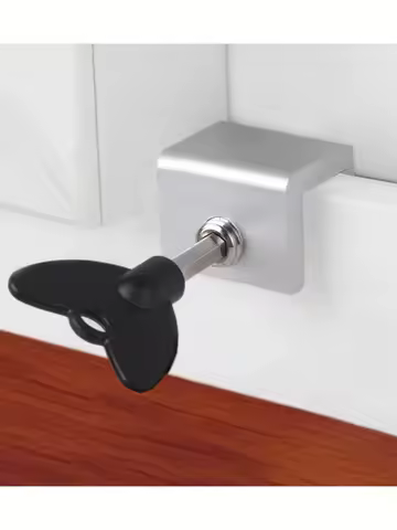 Aluminum Alloy Window Lock Stopper Sliding Window Anti-theft lock Window Sliding Door Baby Kids Child Safety Doors Lock