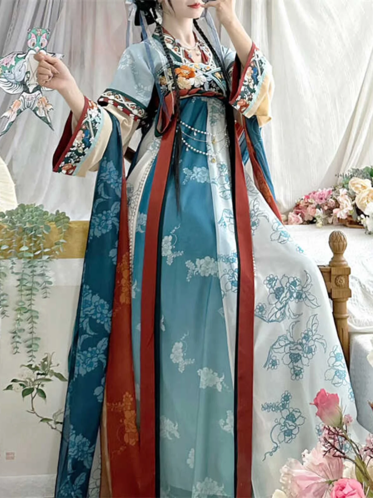 Ancient Traditional Hanfu Dress Tang Dynasty Cosplay Costume Chinese Hanfu Clothes Folk Dress Tang Suit Elegant Princess Outfits