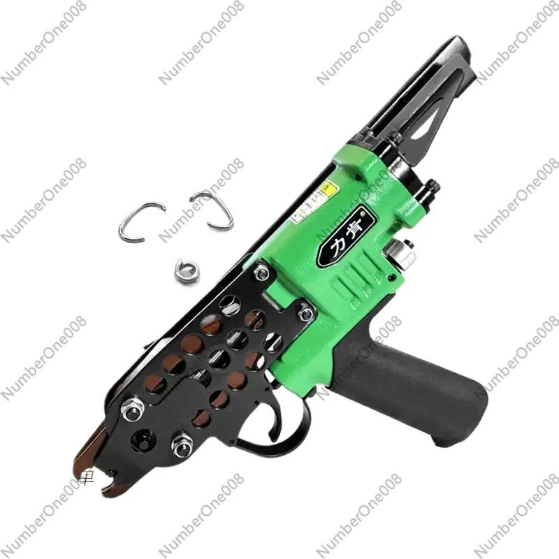 SC7C Pneumatic Fishnet Nail Gun Car Seat Pneumatic Nailer 100pcs Binding Quantity Portable Pneumatic Nail Gun
