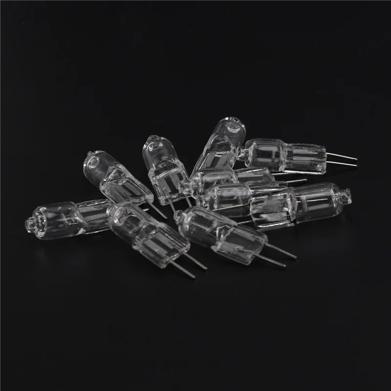 

Y51A-100 Pcs, G4 Halogen Lamp 12V 35W Pin Lamp Warm White