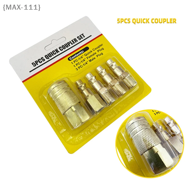 【F2-MAX111】NPT Thread Pneumatic Quick Connector Rapiditie For Air Hose Fittings Coupling Compressor Accessories Release Fitting