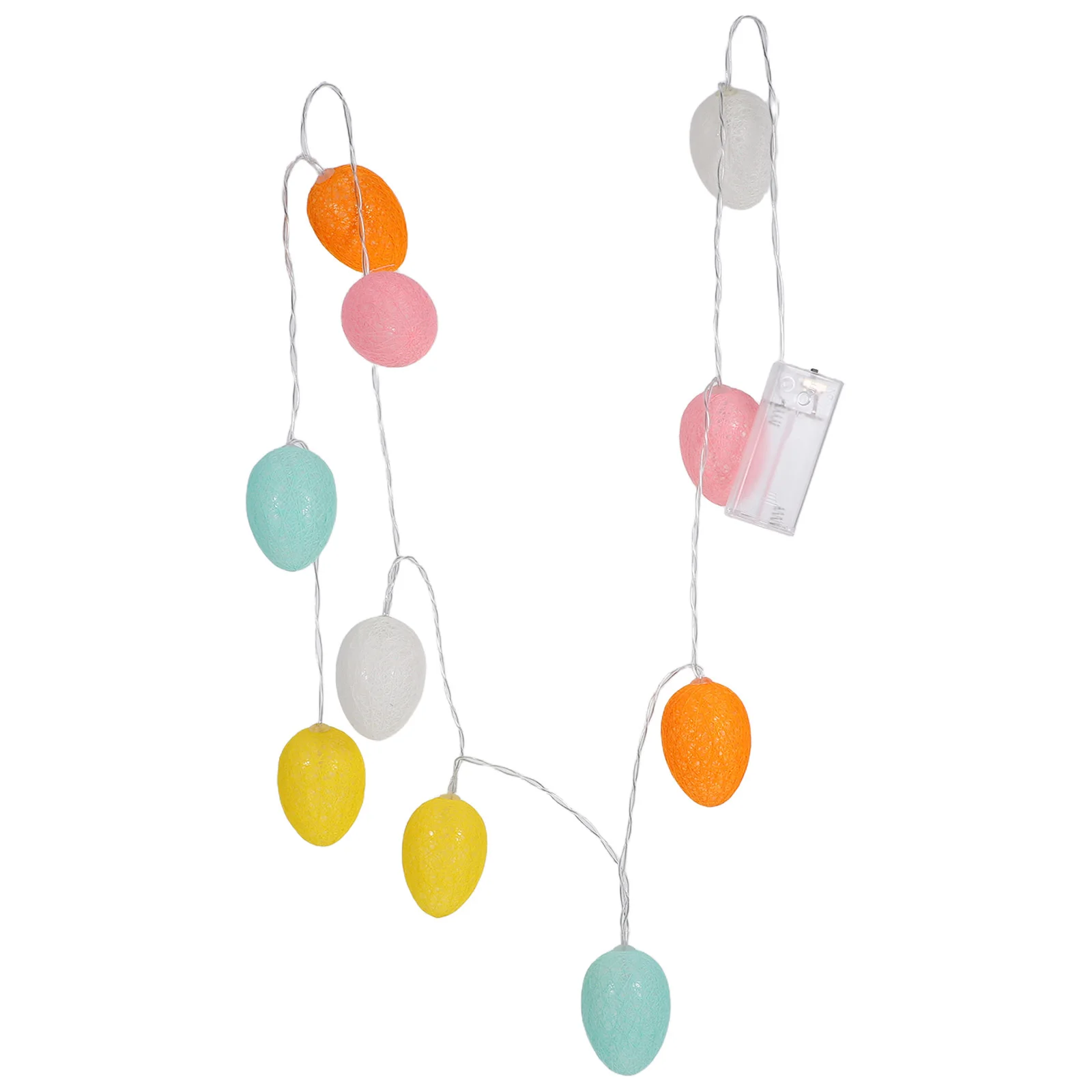 Easter Egg String Lights Led Operated Garland For Window Tree Party Outdoor Holiday Decorations Centerpiece